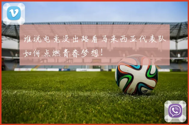谁说电竞没出路看马来西亚代表队如何点燃青春梦想！